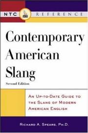 Contemporary American slang
