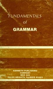 Fundamentals of grammar
