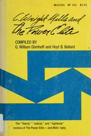 C. Wright Mills and The power elite