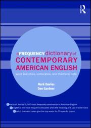 A frequency dictionary of contemporary American English