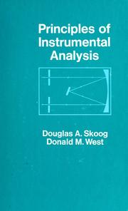 Principles of instrumental analysis