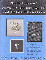 Techniques of jewelry illustration and color rendering