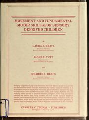 Movement and fundamental motor skills for sensory deprived children