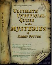 Ultimate unofficial guide to the mysteries of Harry Potter