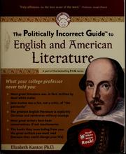 The politically incorrect guide to English and American literature