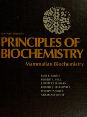 Principles of biochemistry