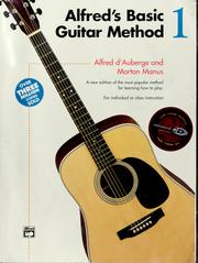 Alfred's Basic Guitar Method, Book 1.
