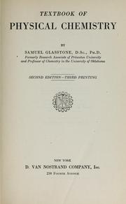 Textbook of physical chemistry