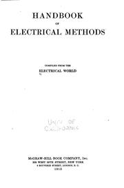 Handbook of Electrical Methods