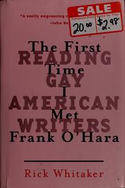 The First Time I Met Frank O'Hara