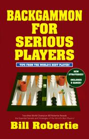 Backgammon For Serious Players