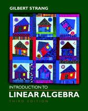 Introduction to linear algebra