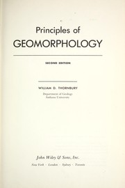 Principles of geomorphology