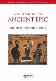 A companion to ancient epic