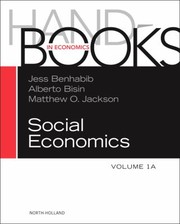 Handbook of Social Economics Volume 1A
            
                Handbooks in Economics NorthHolland