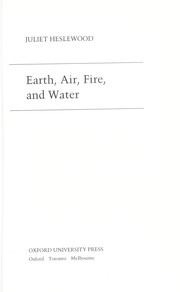 Earth, Air, Fire, and Water