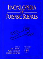 Encyclopedia of forensic sciences