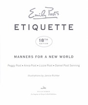Emily Post's Etiquette