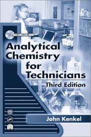 Analytical chemistry for technicians