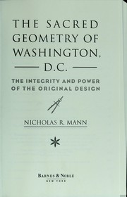 The sacred geometry of Washington, D.C.