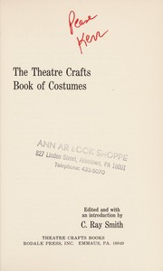 The Theatre crafts book of costumes [i.e. costume]
