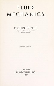 Fluid mechanics