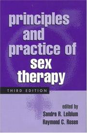 Principles and practices of sex therapy