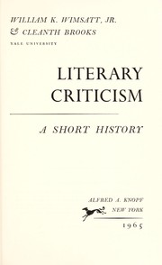 Literary criticism
