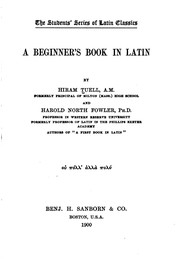 A Beginner's Book in Latin