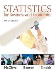 Statistics for business and economics