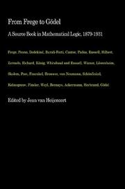 From Frege to Godel 1879-1931