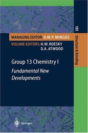 Group 13 chemistry