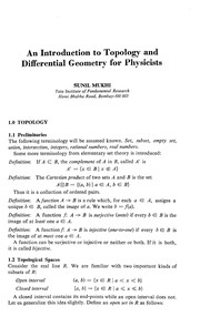 Introduction to topology, differential geometry and group theory for physicists