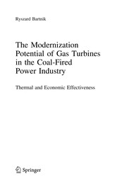 The Modernization Potential of Gas Turbines in the Coal-Fired Power Industry