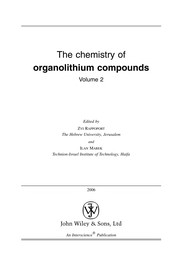 The chemistry of organolithium compounds