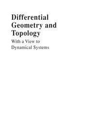 Differential geometry and topology