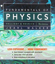Fundamentals of Physics, 9th Edition