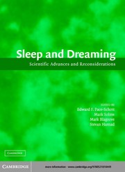 Sleep and dreaming