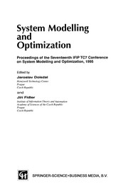 System modelling and optimization