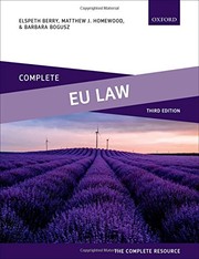 Complete EU Law