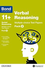 Bond 11+ : Verbal Reasoning