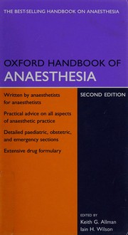 Oxford handbook of anaesthesia