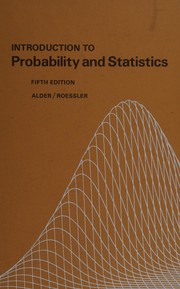 Introduction to probability and statistics