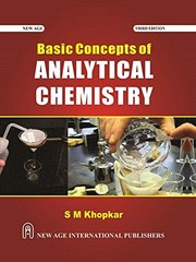 Basic Concepts of Analytical Chemistry