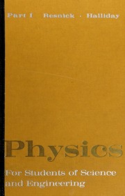 Physics for students of science and engineering