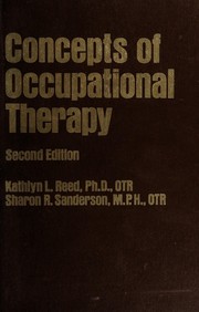 Concepts of occupational therapy