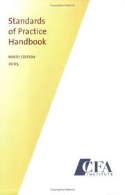 Standards of Practice Handbook