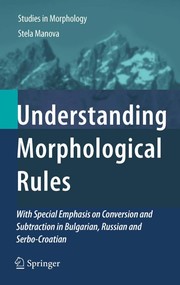 Understanding morphological rules