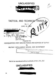 Tactical And Technical Trends
