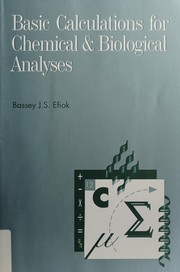 Basic calculations for chemical and biological analysis